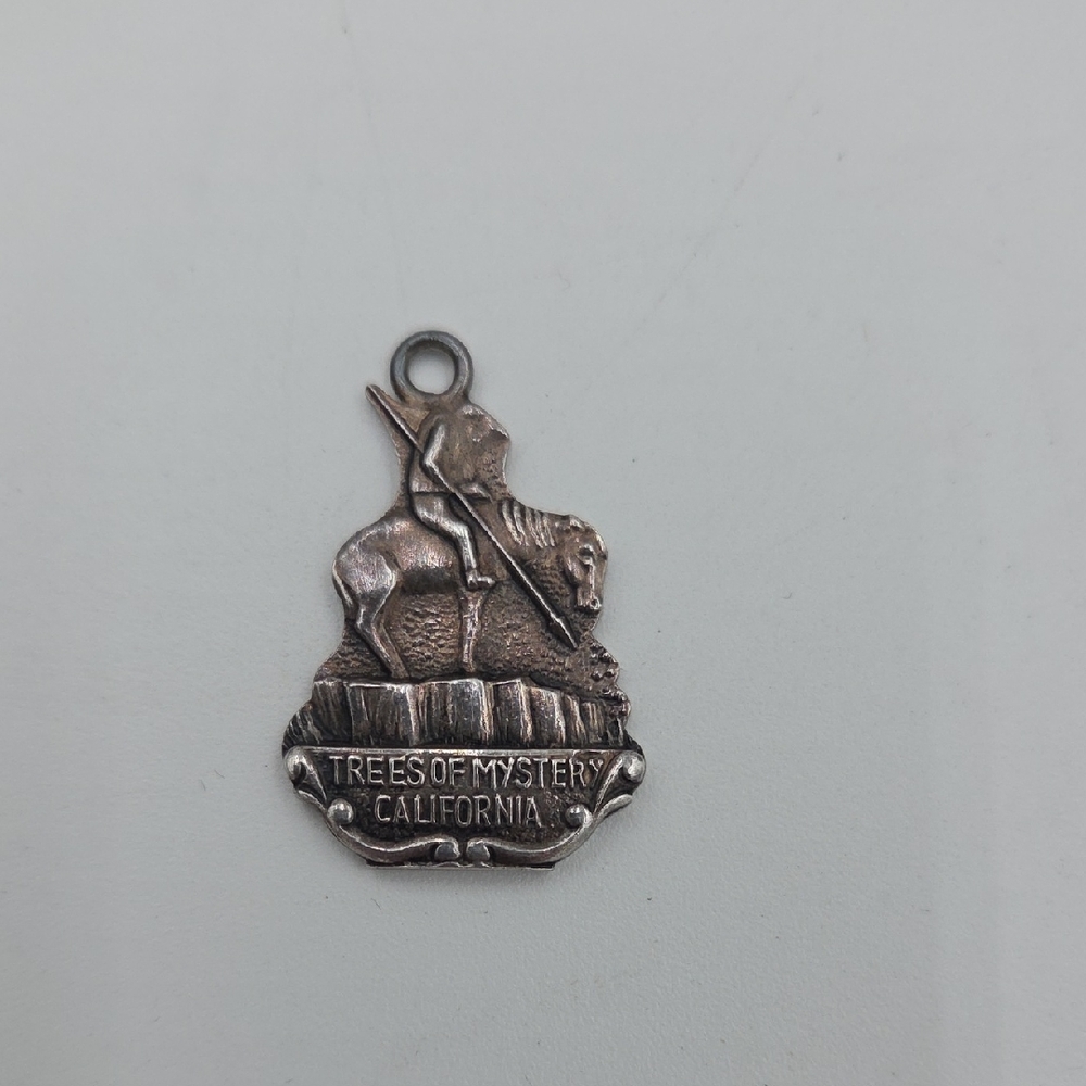 Sterlng Silver Trees of Mystery California Pendant